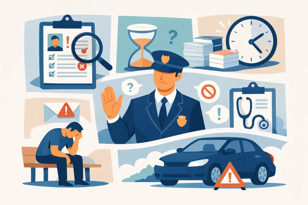 Five PCO Application Mistakes That Delay Your Licence